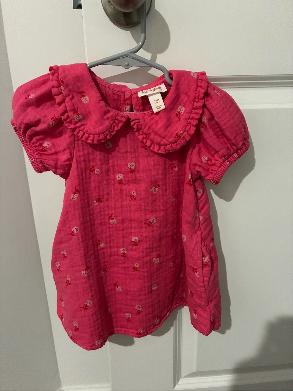 Cat & Jack Pink Floral Cotton Dress